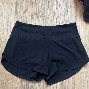 Lululemon Women's Black Athletic Shorts